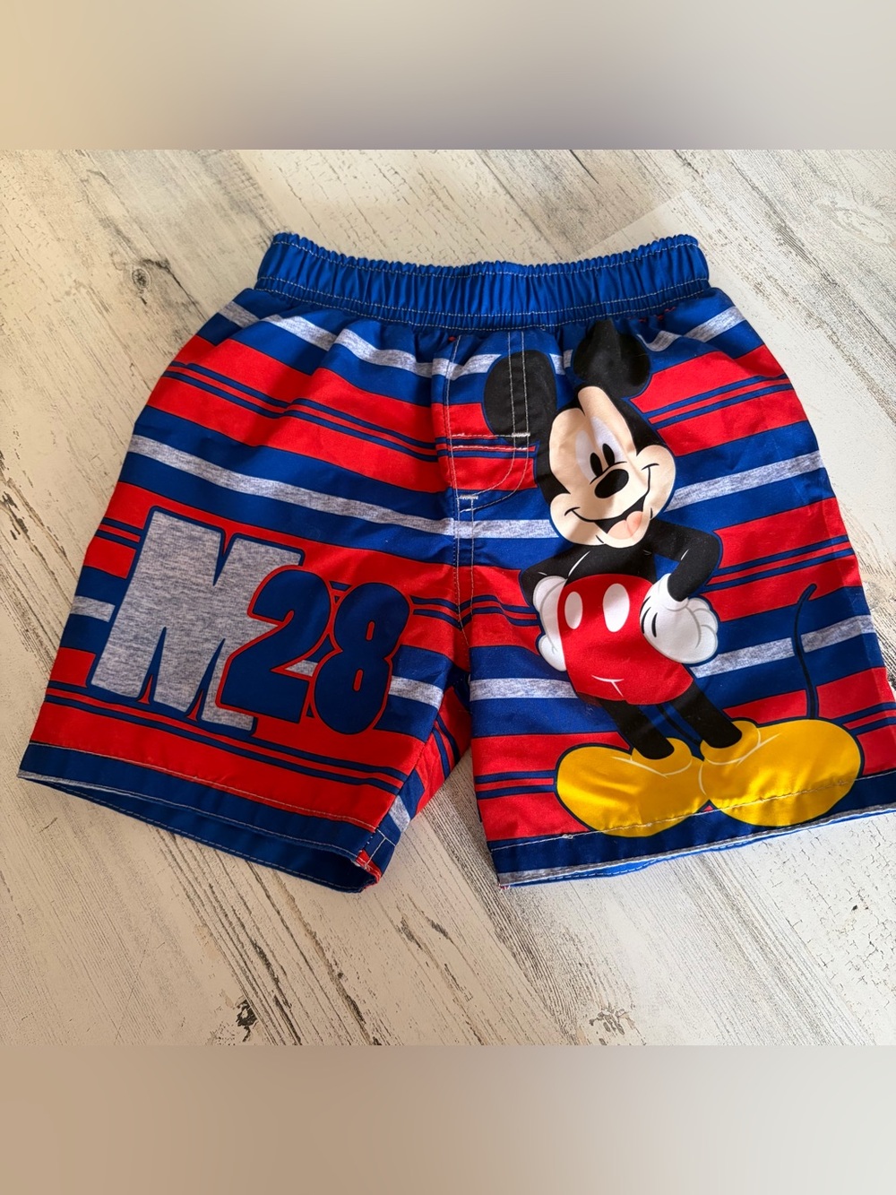 Disney Mickey Mouse Swim Trunks Size 2T NEW